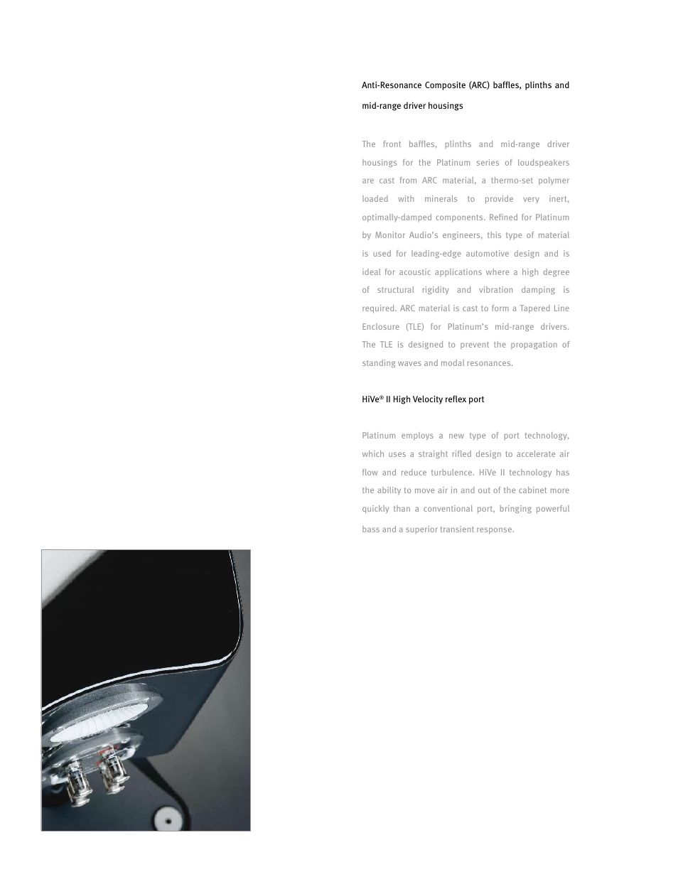 Monitor Audio Loudspeaker Platinum Series User Manual | Page 16 / 34