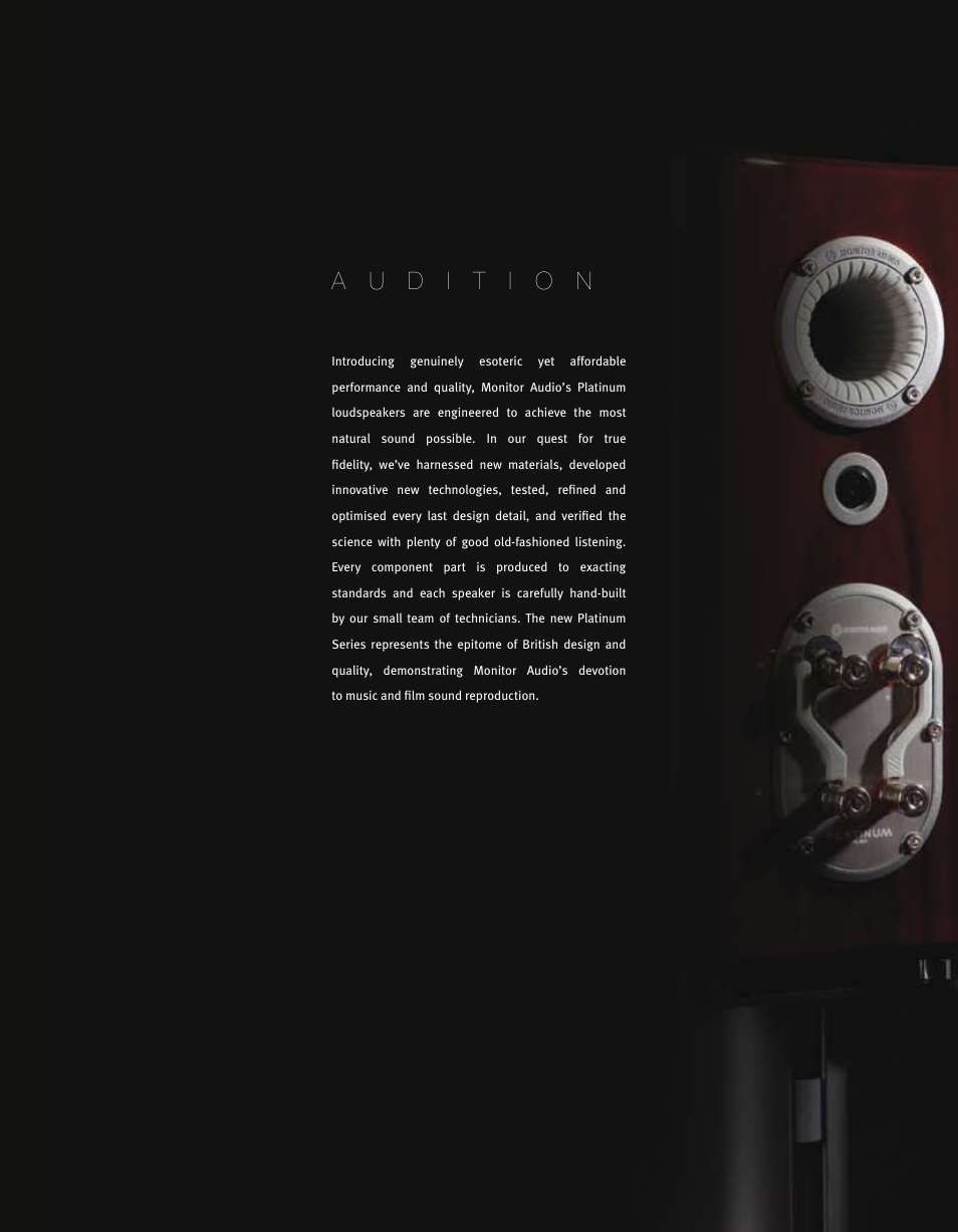Monitor Audio Loudspeaker Platinum Series User Manual | Page 6 / 34