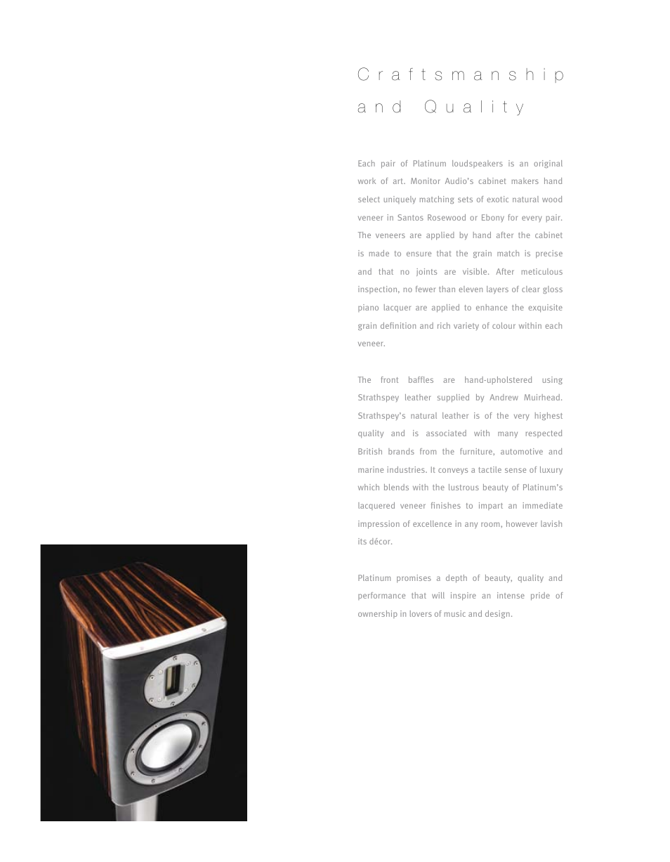 Monitor Audio Loudspeaker Platinum Series User Manual | Page 8 / 34