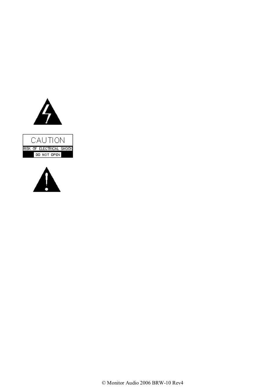 Monitor Audio BRW-10 User Manual | Page 8 / 13