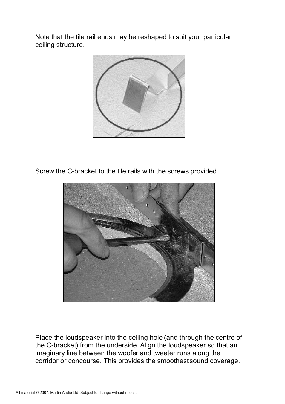 Martin Audio C8.1T User Manual | Page 6 / 10