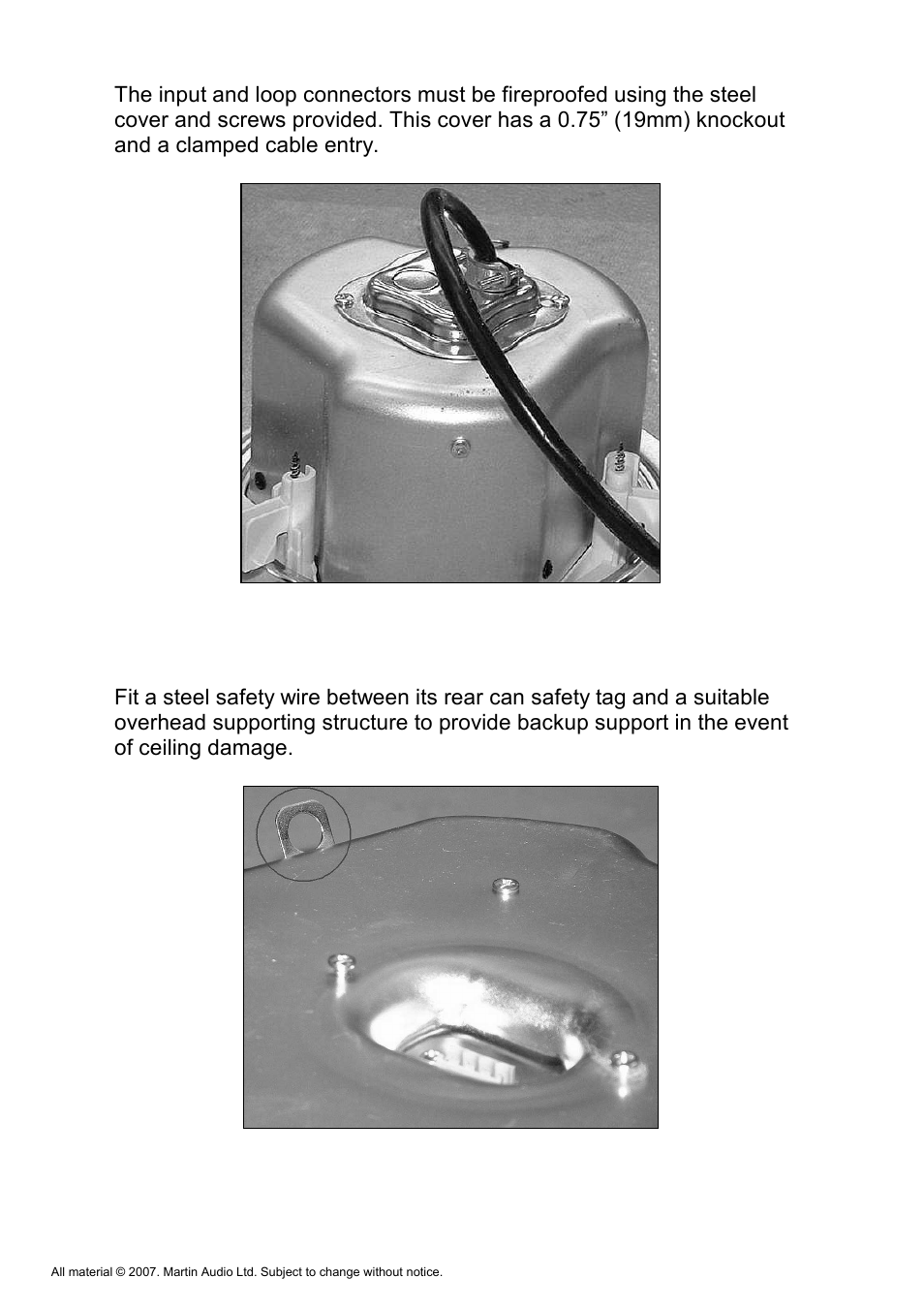 Martin Audio C8.1T User Manual | Page 9 / 10