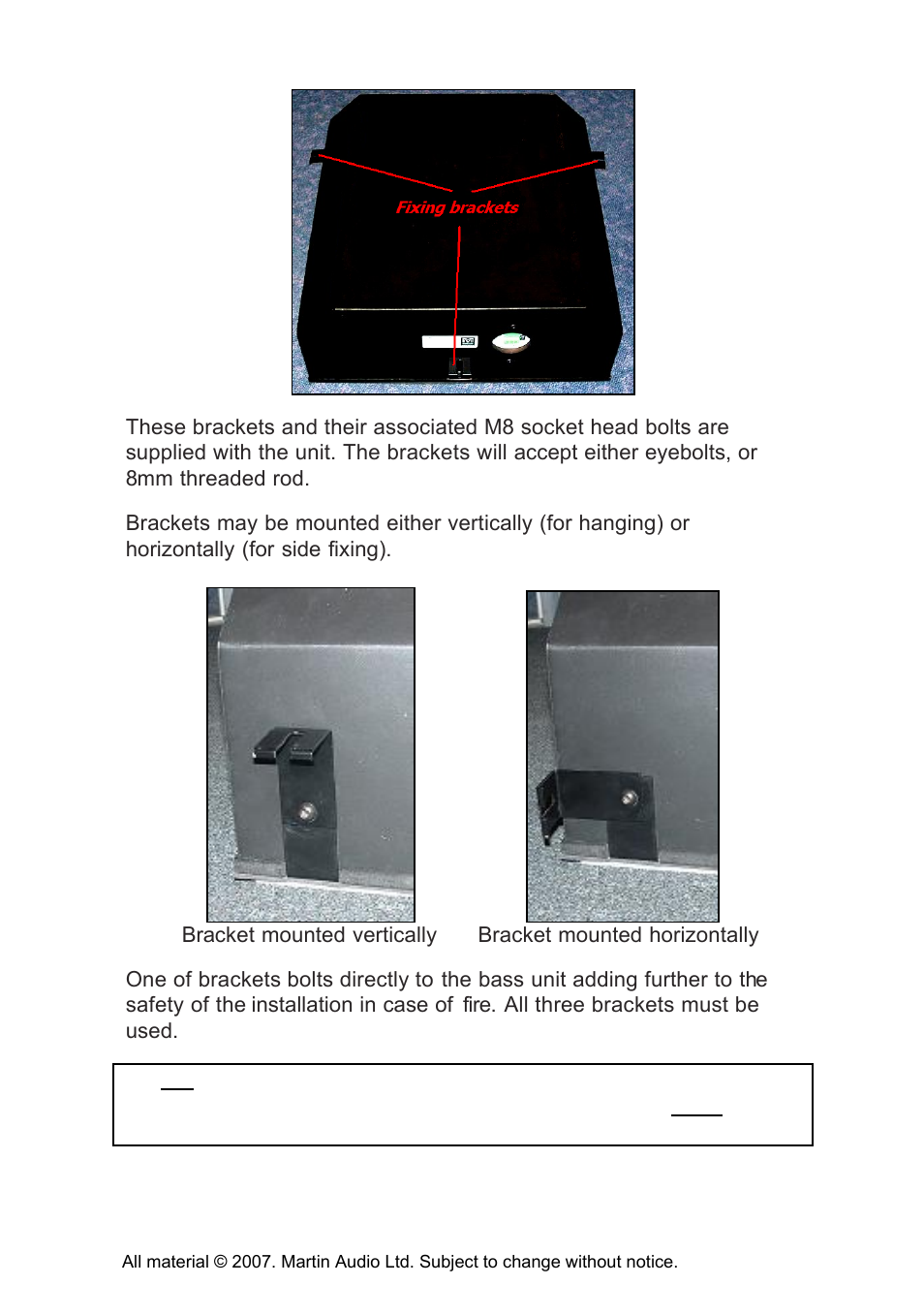 Martin Audio CS10 User Manual | Page 6 / 13