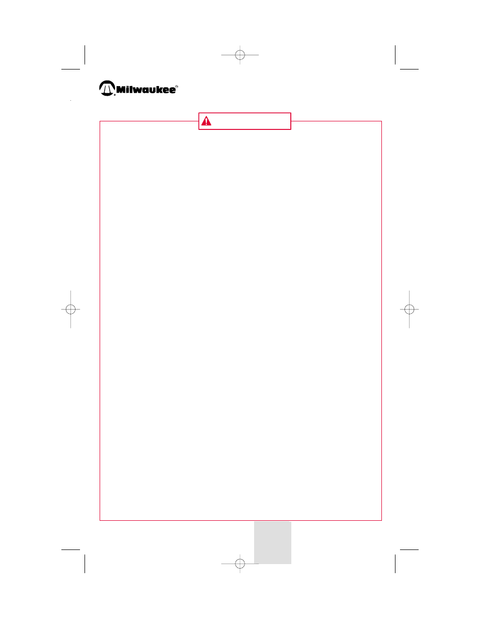 Advertencia | Milwaukee 2000D User Manual | Page 23 / 32