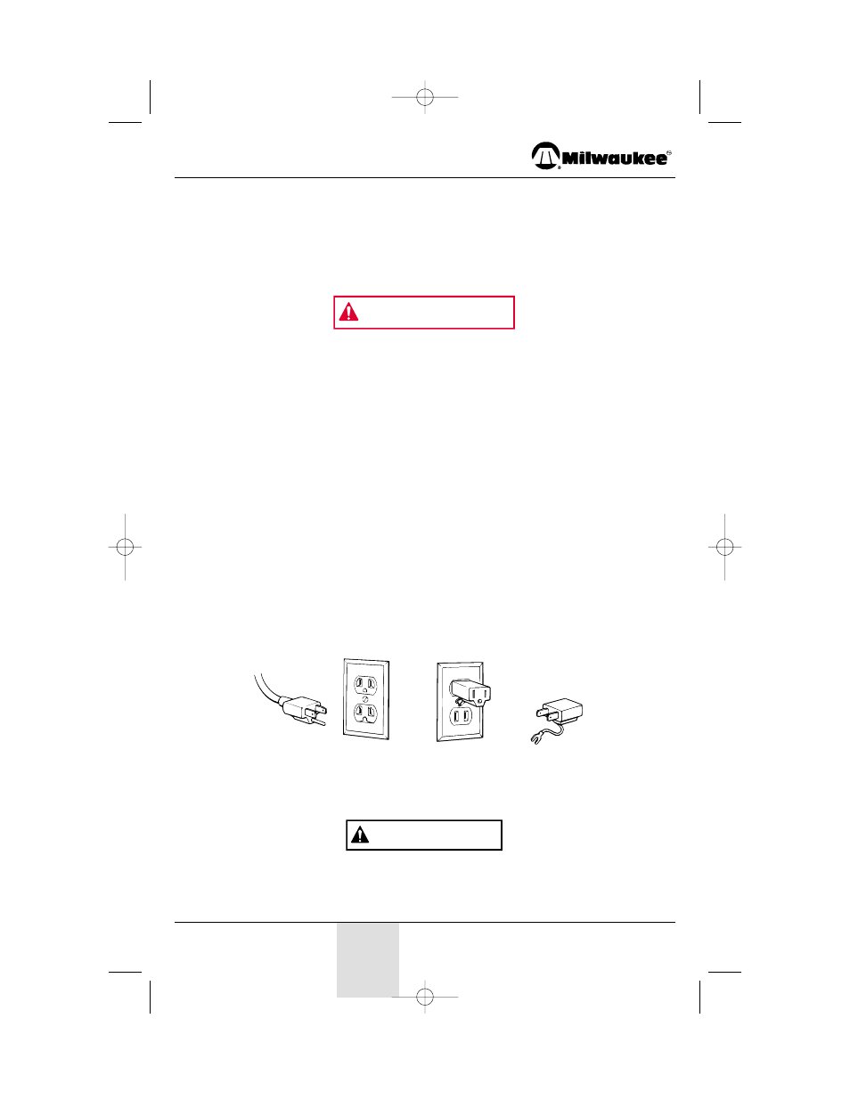 Advertencia, Precaucion | Milwaukee 2000D User Manual | Page 26 / 32