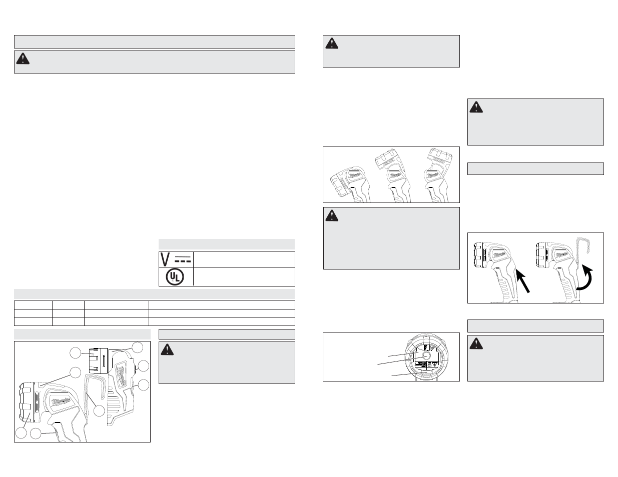 Important safety instructions, Save these instructions, Warning | Milwaukee 49-24-0171 User Manual | Page 2 / 7