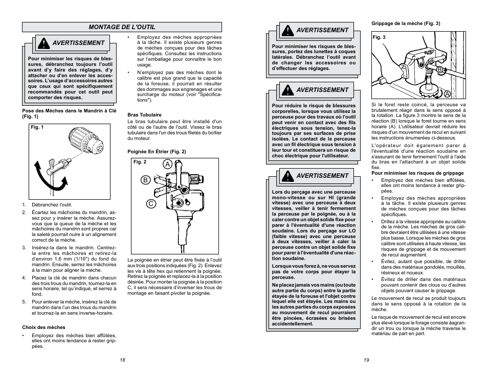 Ab c | Milwaukee 1676-6 User Manual | Page 10 / 19