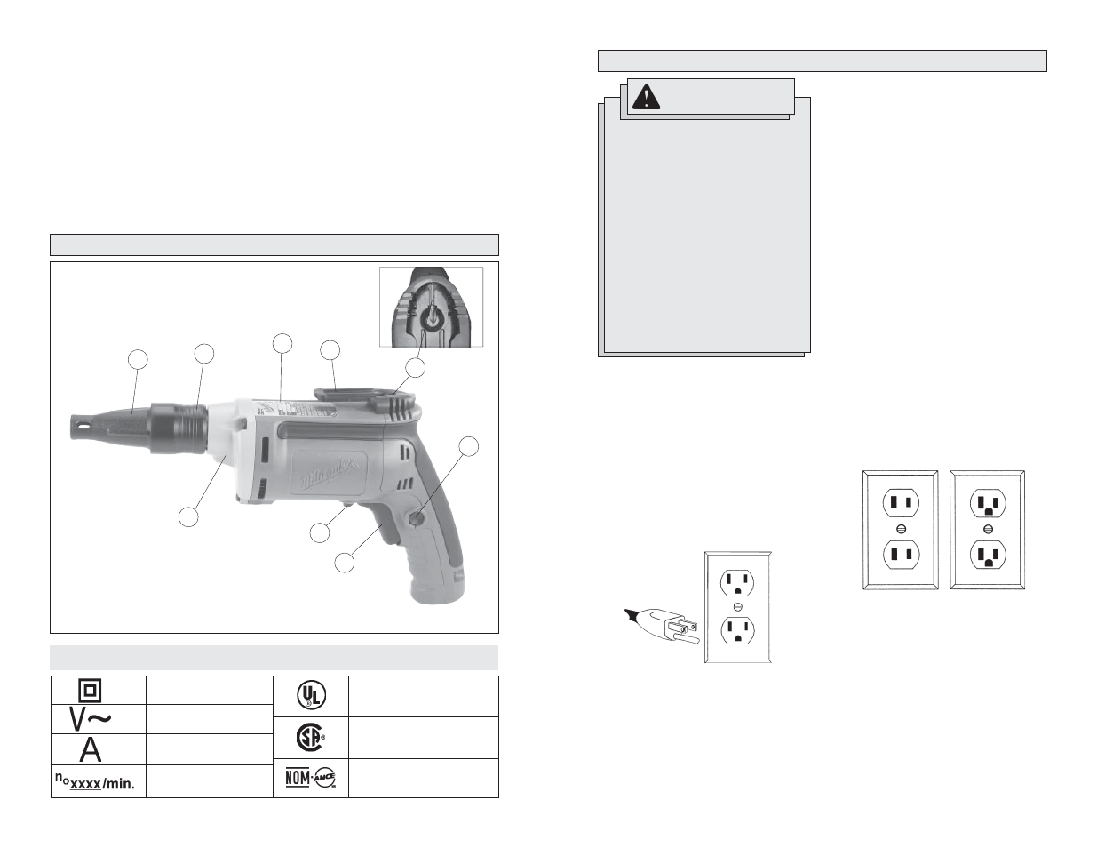 Milwaukee 6706-20 User Manual | Page 10 / 23