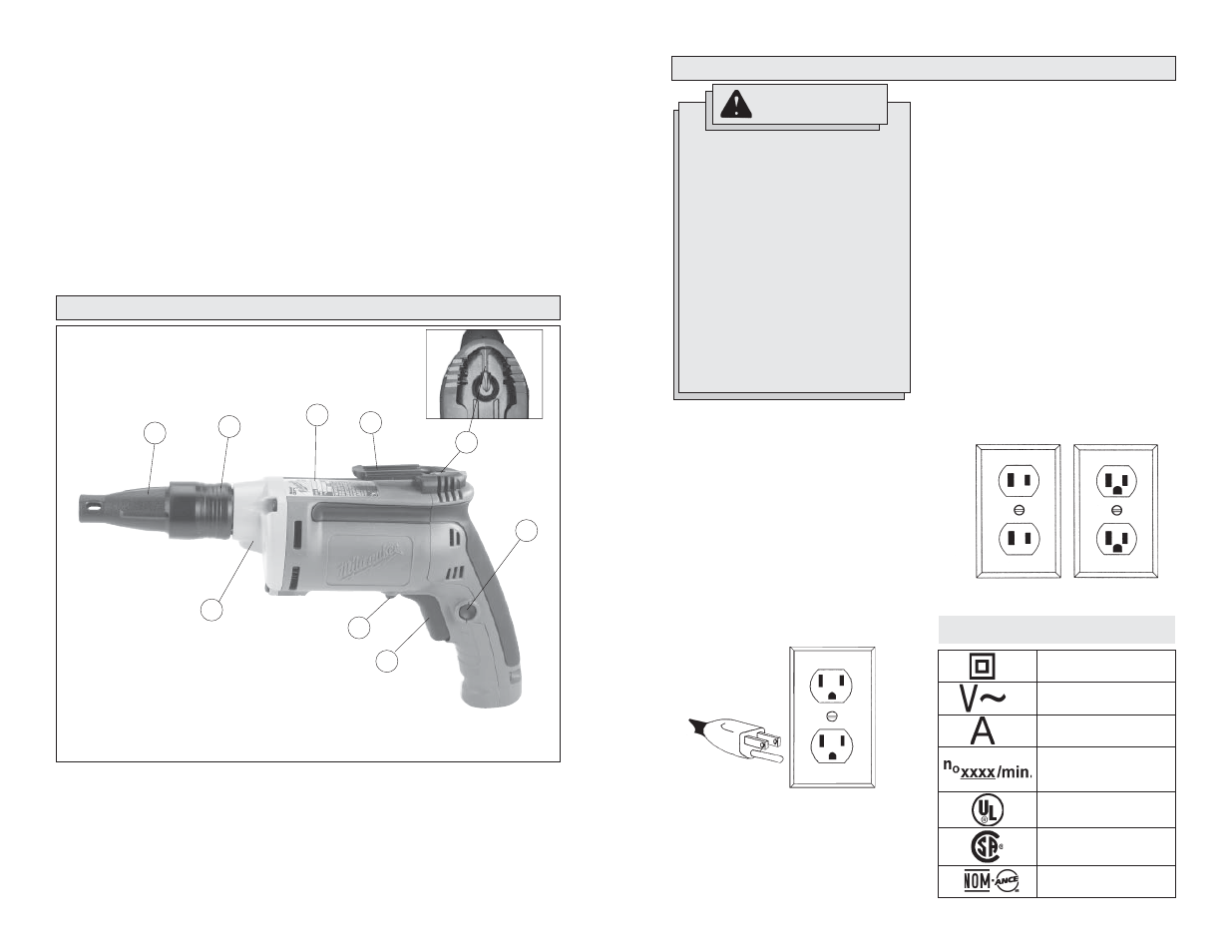 Milwaukee 6706-20 User Manual | Page 17 / 23