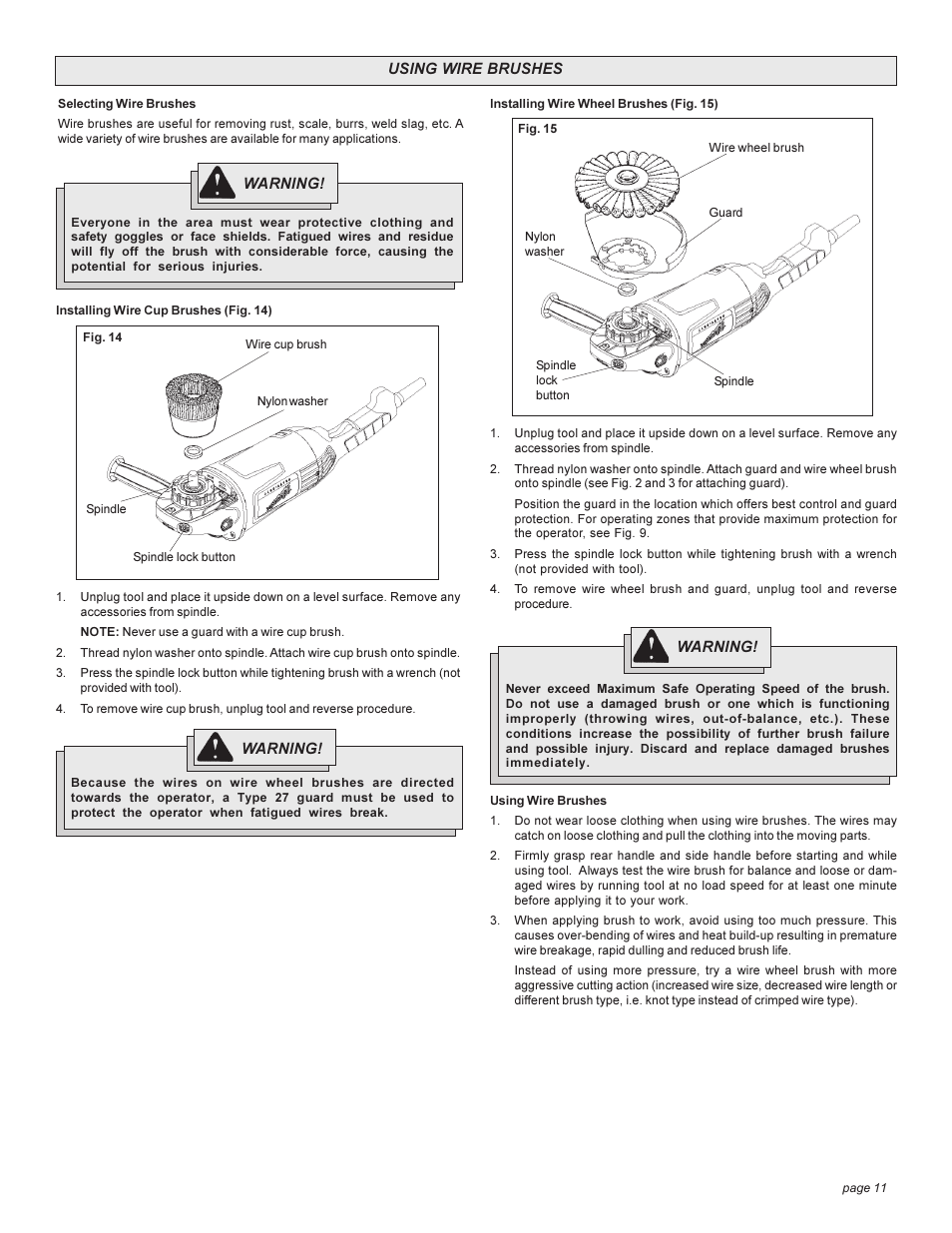 Milwaukee 6089-20 User Manual | Page 11 / 36