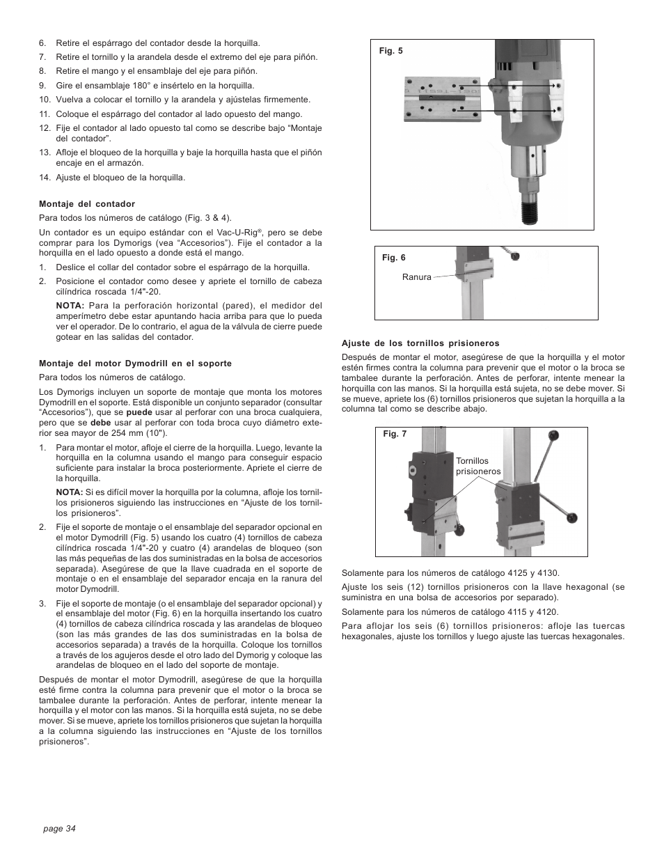 Milwaukee 4094 20A User Manual | Page 34 / 44