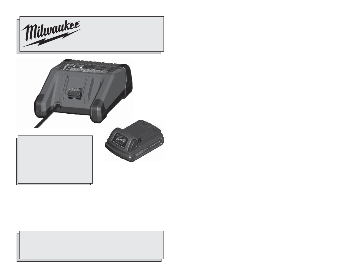 Milwaukee 48-11-1815 User Manual | 13 pages