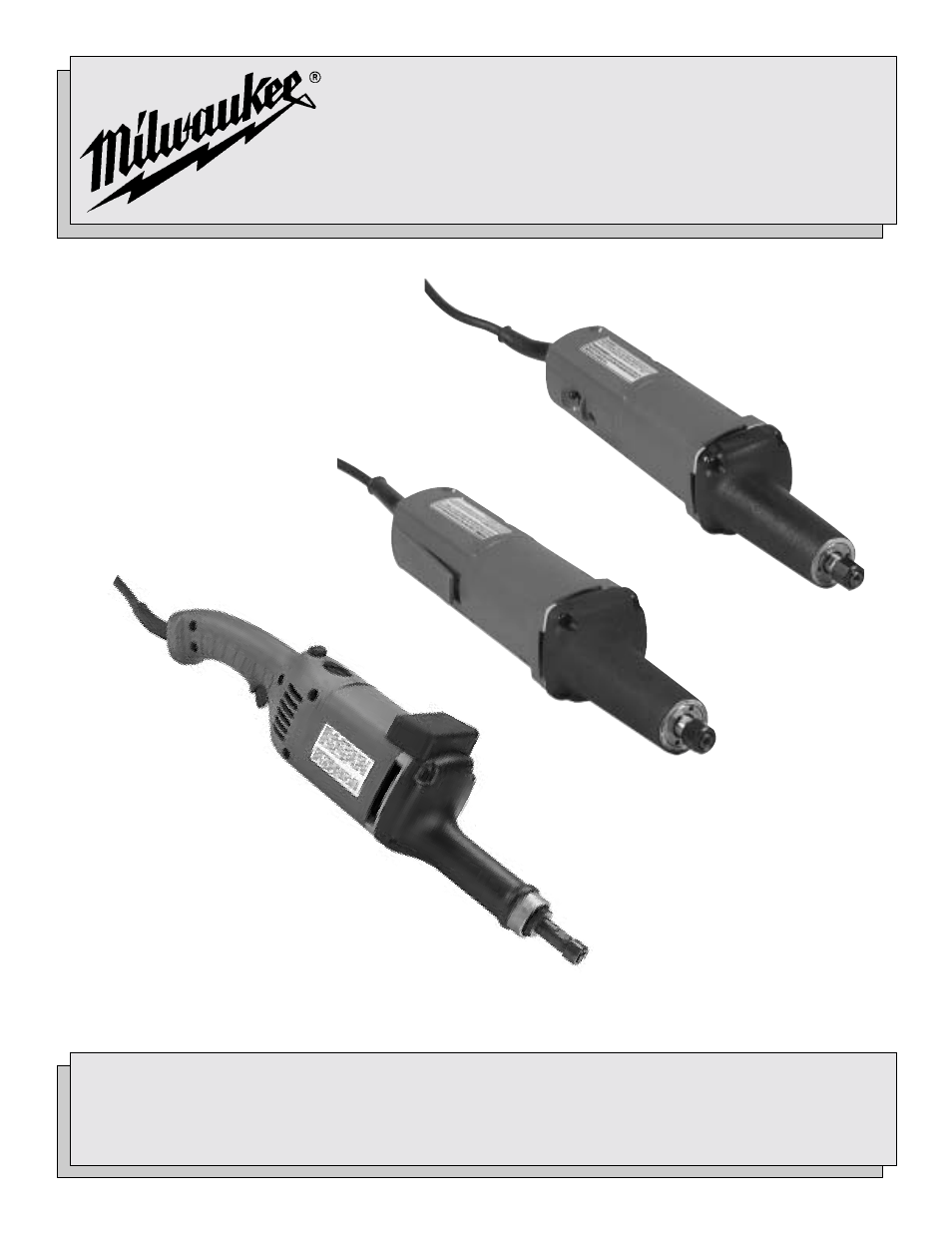 Milwaukee 5192 User Manual | 20 pages