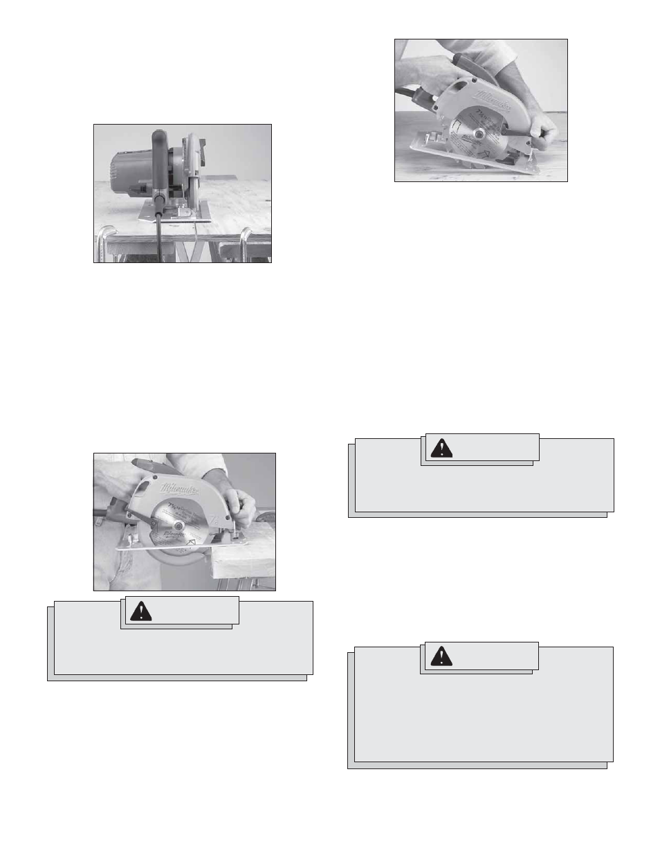 Milwaukee HEAVY-DUTY CIRCULAR SAW User Manual | Page 30 / 32