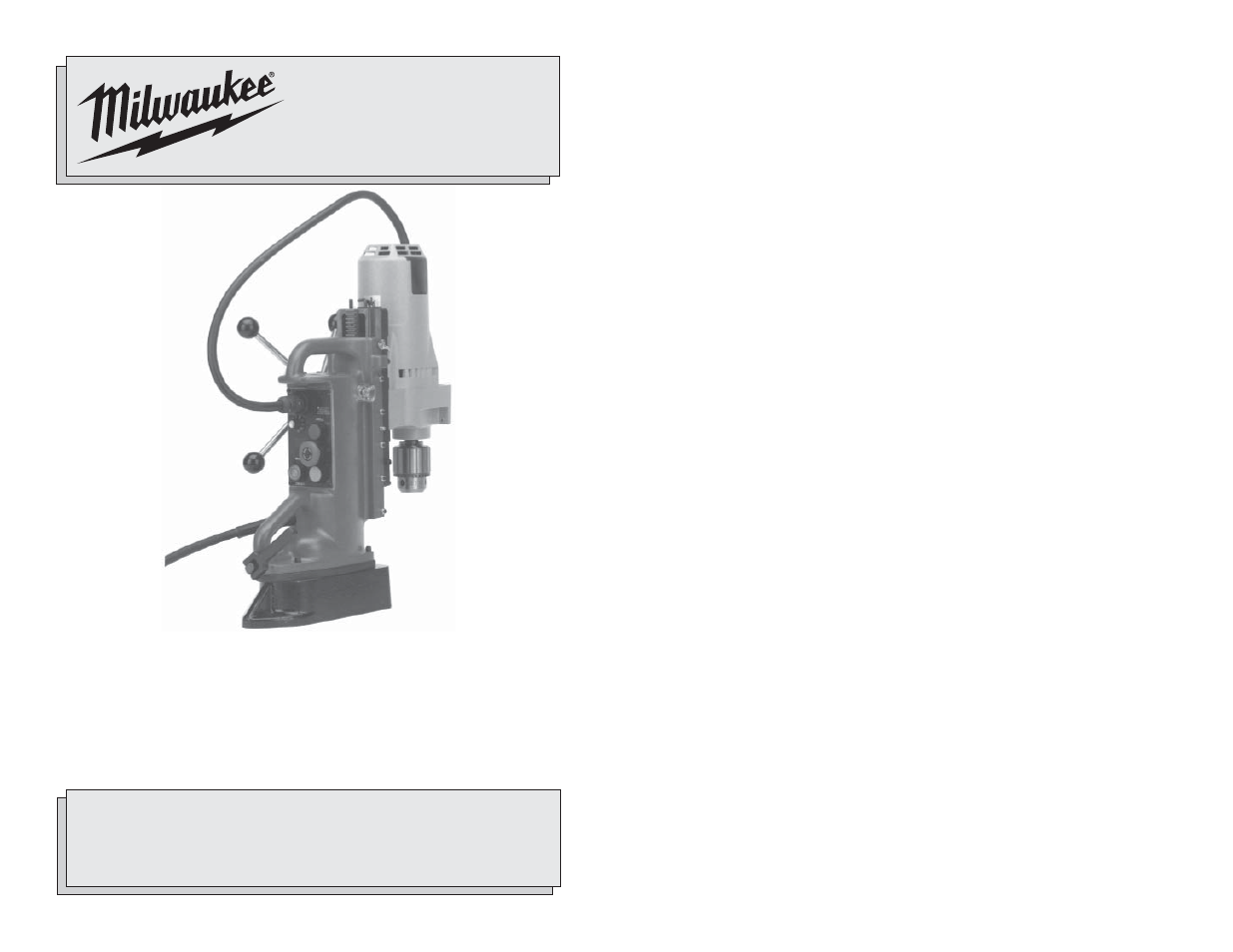 Milwaukee 4206-1 User Manual | 25 pages