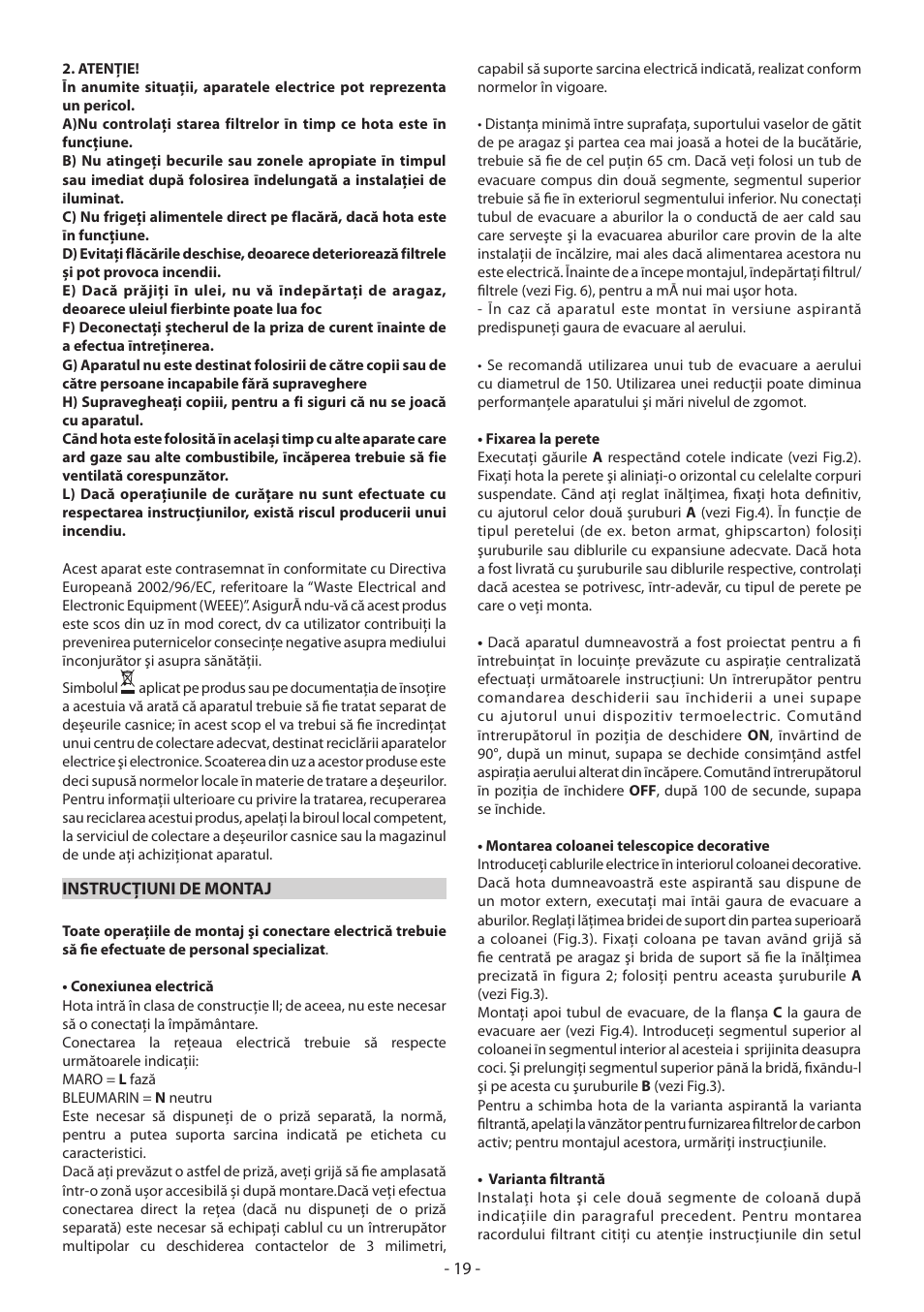 DeLonghi KD-LN60 User Manual | Page 19 / 48