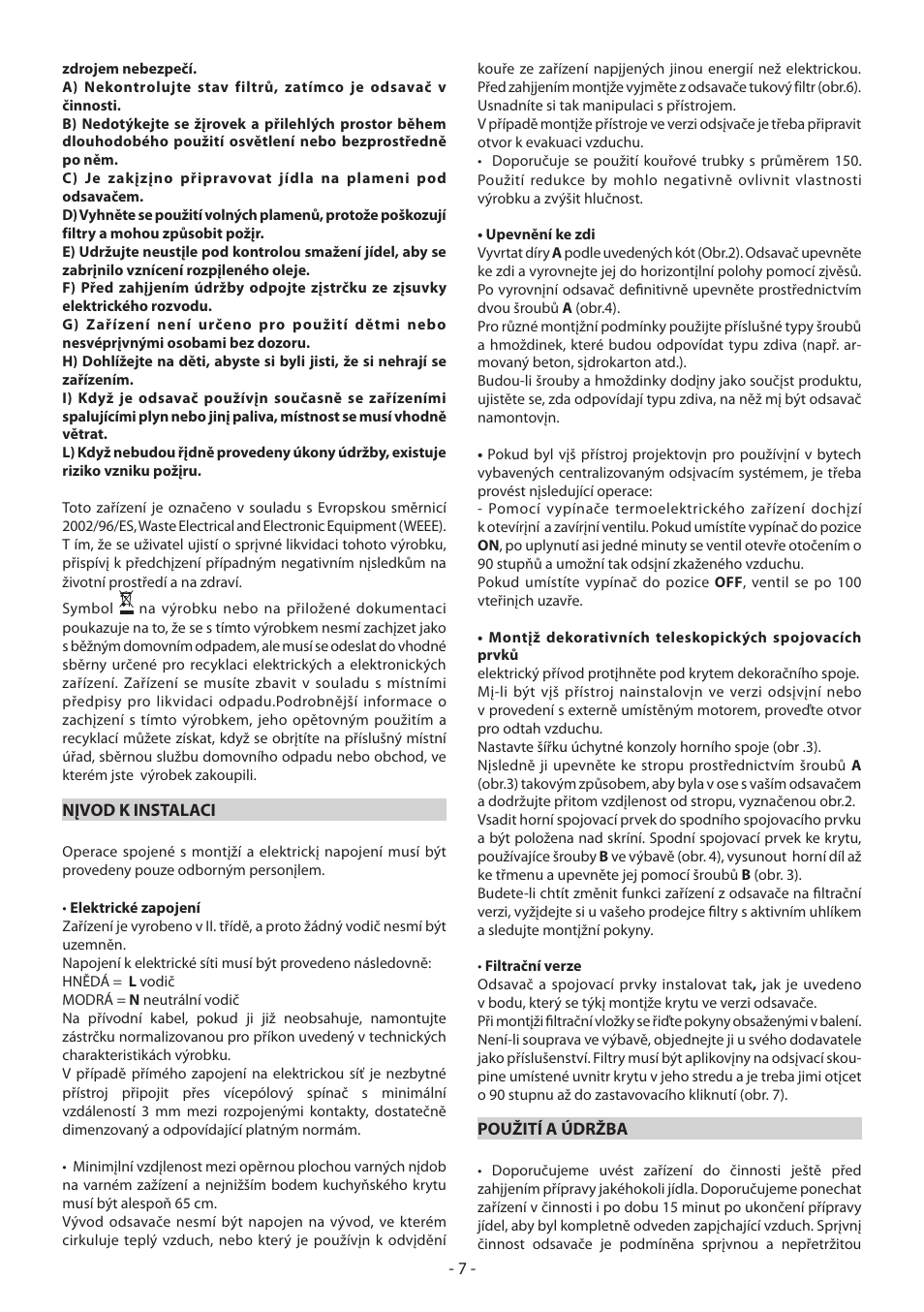 DeLonghi KD-LN60 User Manual | Page 7 / 48
