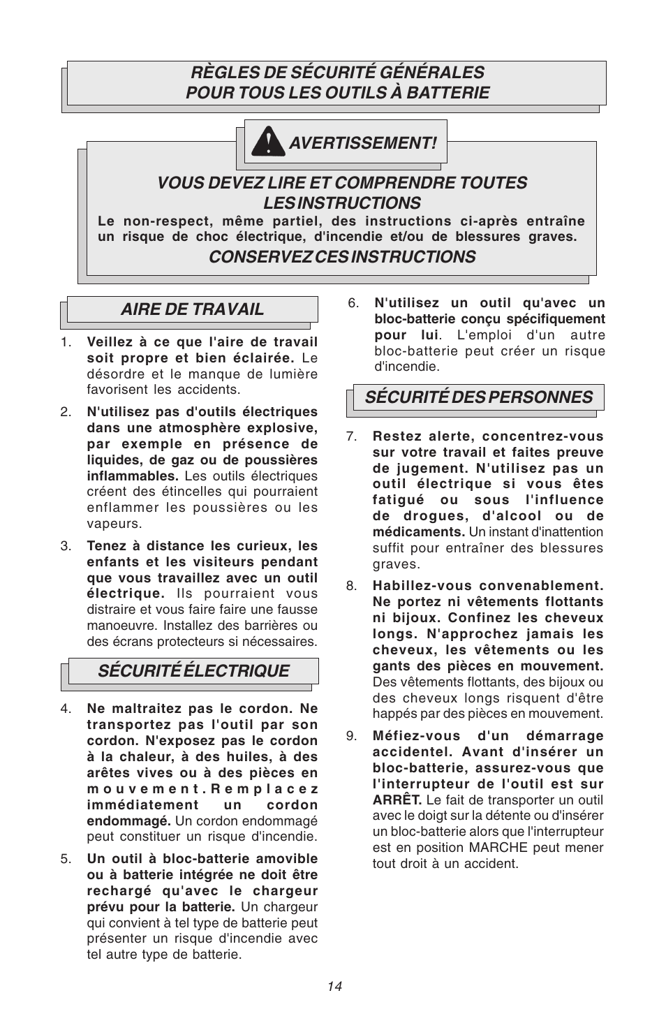 Milwaukee Hammer-Drill User Manual | Page 14 / 40
