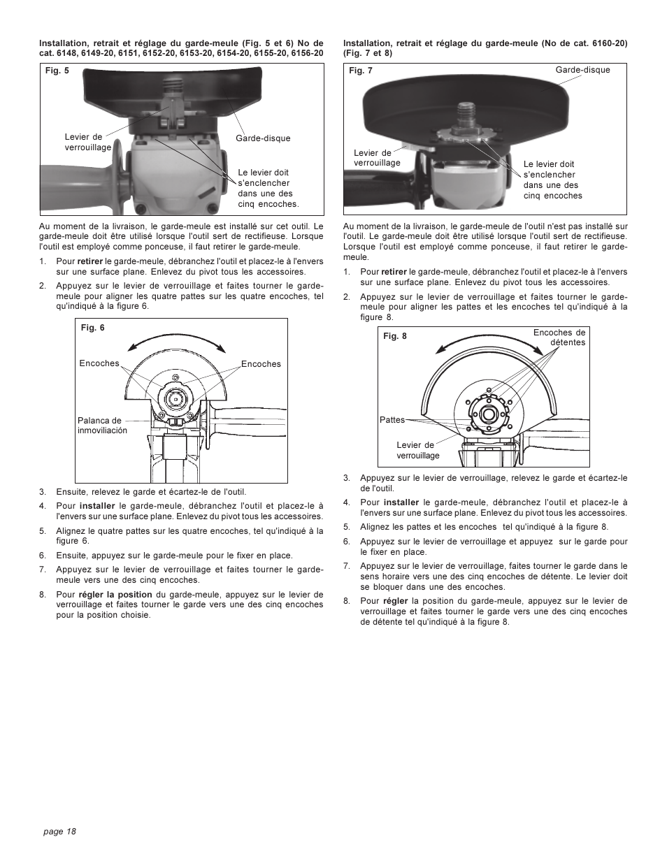 Milwaukee HEAVY-DUTYSANDERS 6148 User Manual | Page 18 / 32