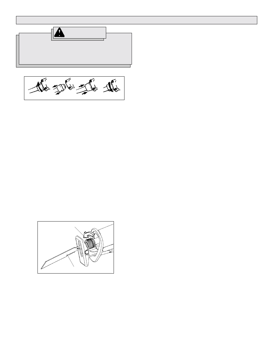 Montage de l'outil, Avertissement | Milwaukee 6521 Series User Manual | Page 13 / 28