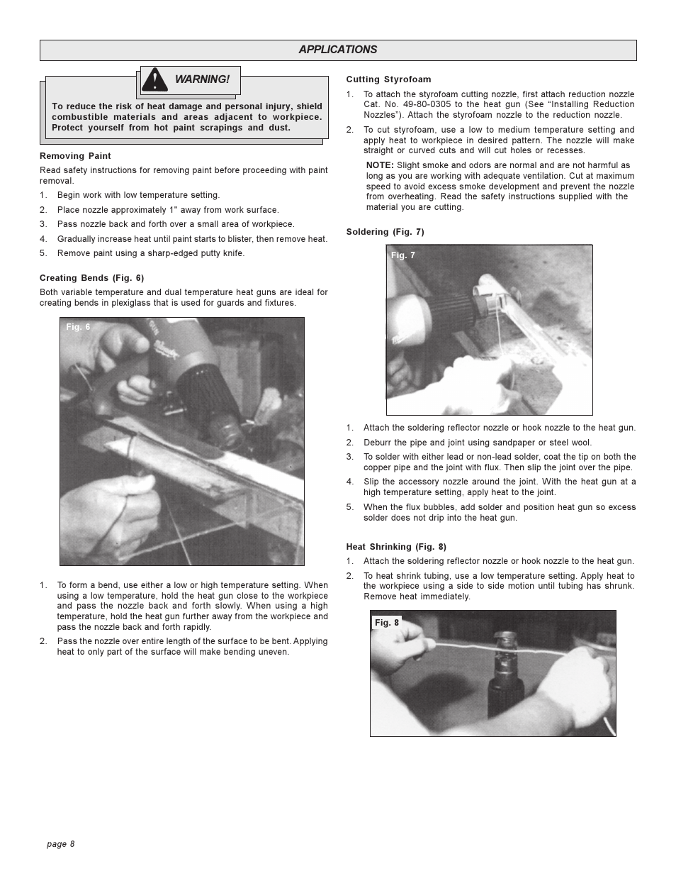 Milwaukee 8978 User Manual | Page 8 / 32