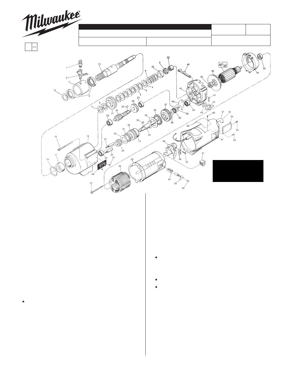Milwaukee Dymodrill with Internal Clutch User Manual | 2 pages