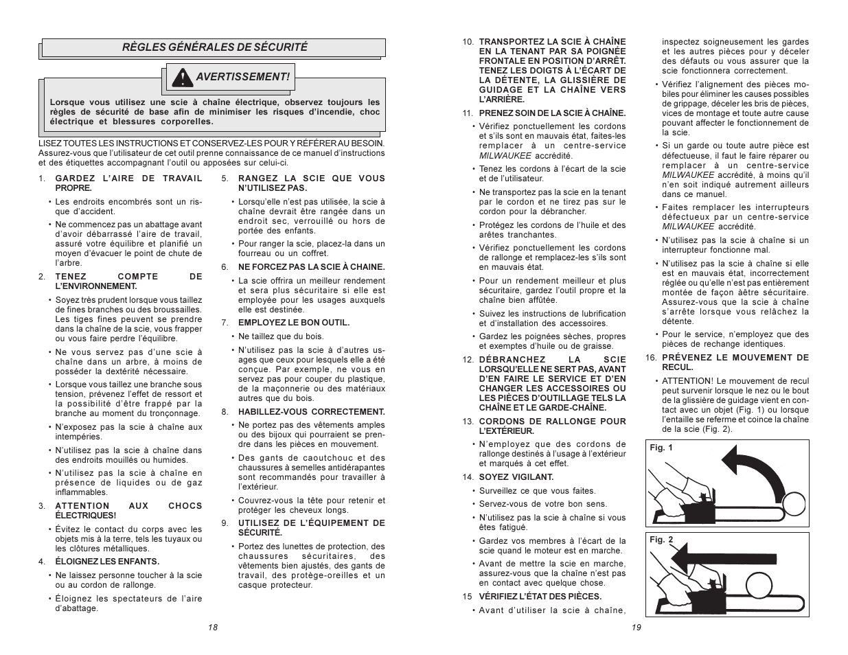 Milwaukee 6215 User Manual | Page 10 / 27