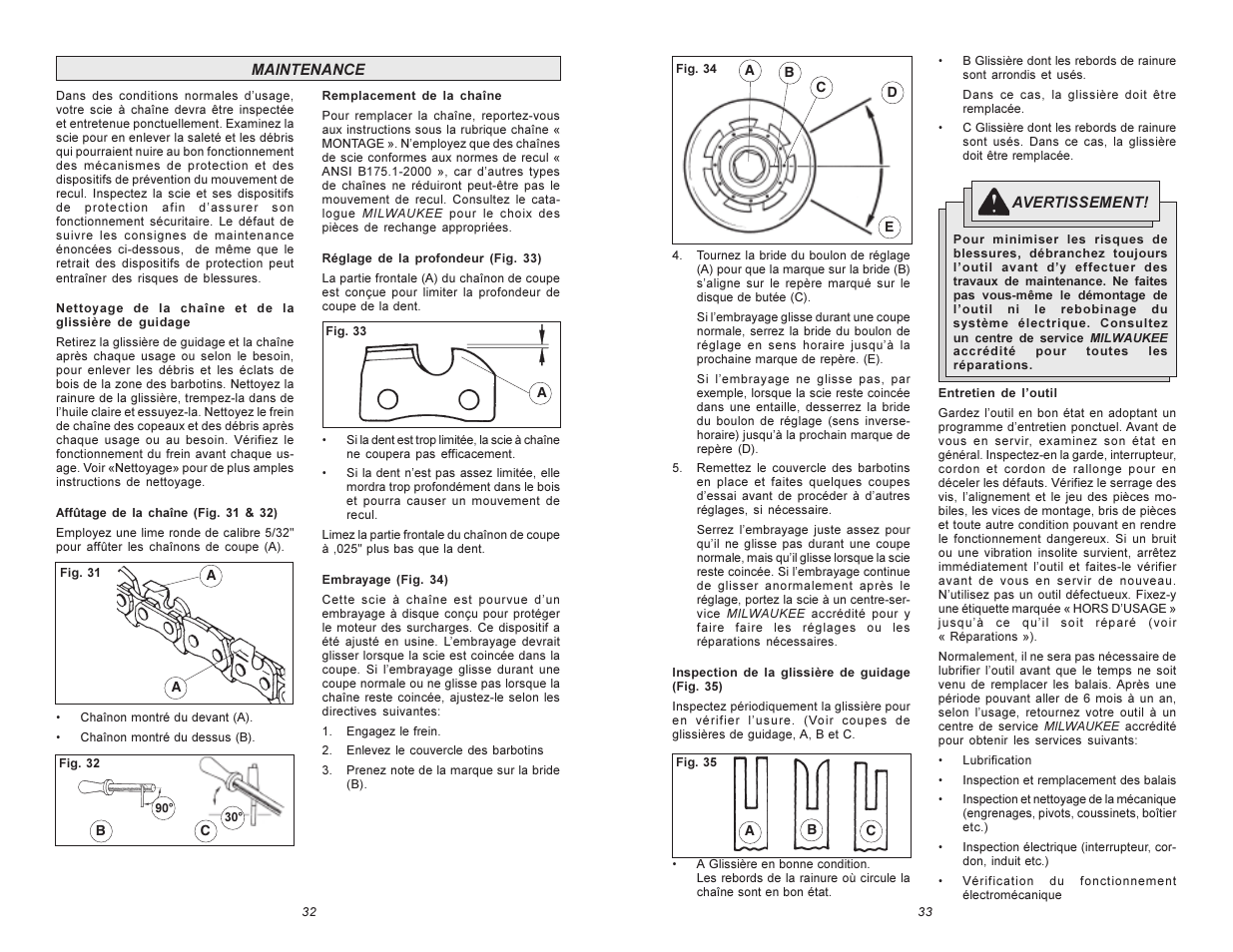 Milwaukee 6215 User Manual | Page 17 / 27