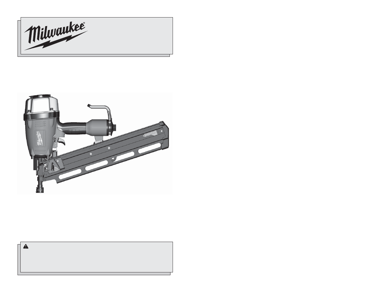 Milwaukee 7100-20 User Manual | 25 pages