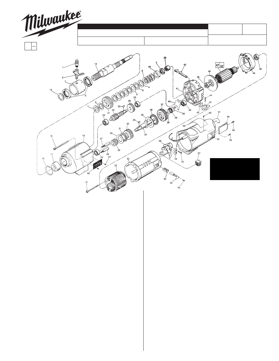 Milwaukee 4005-55 User Manual | 2 pages