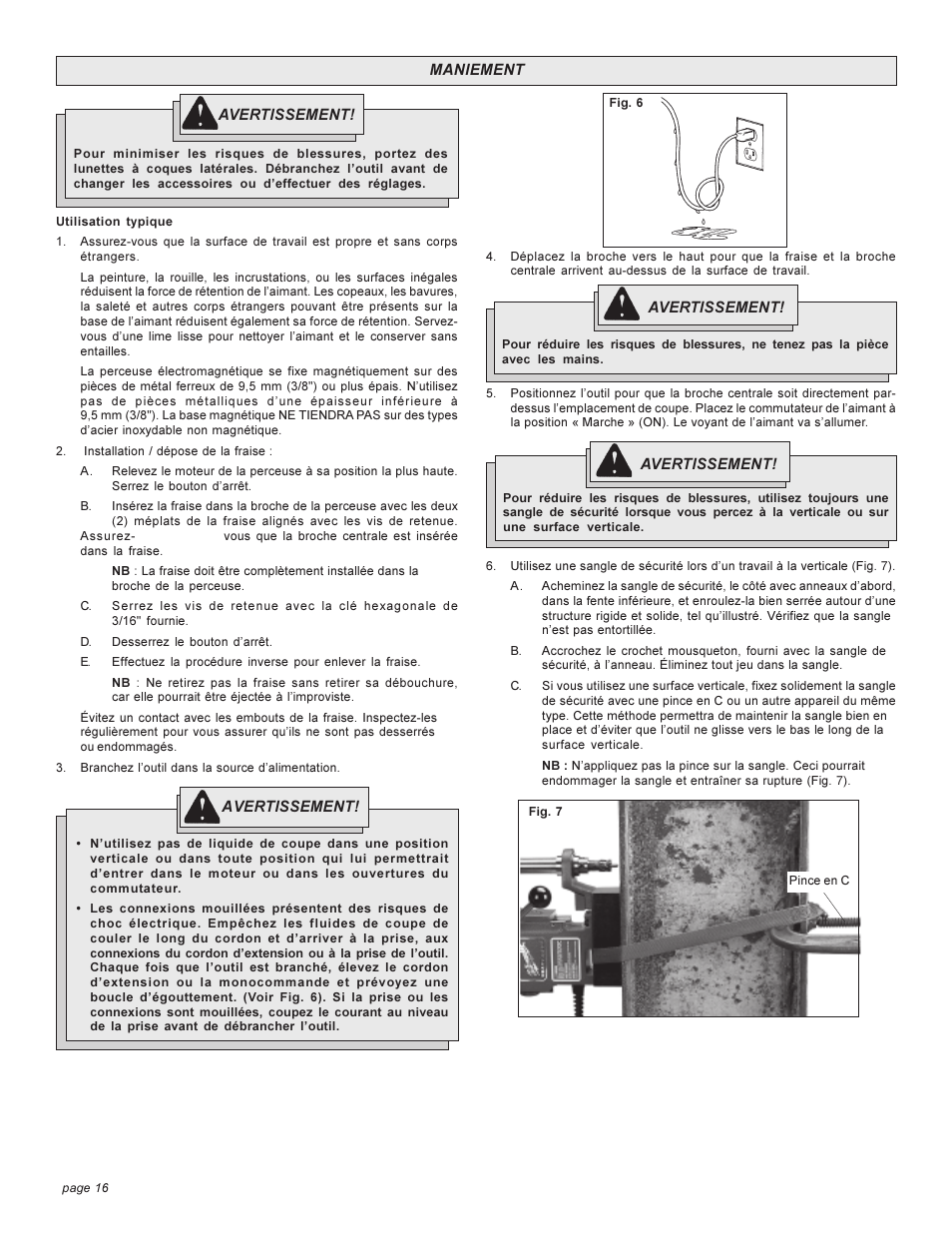 Milwaukee 4270-20 User Manual | Page 16 / 28
