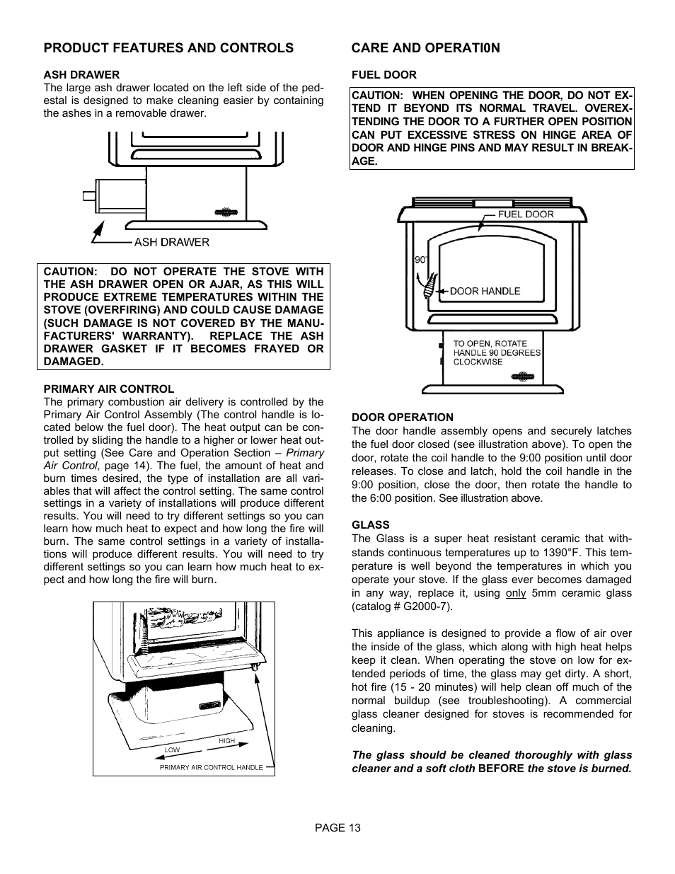 Milwaukee EARTHSTOVE 1500HT User Manual | Page 13 / 27