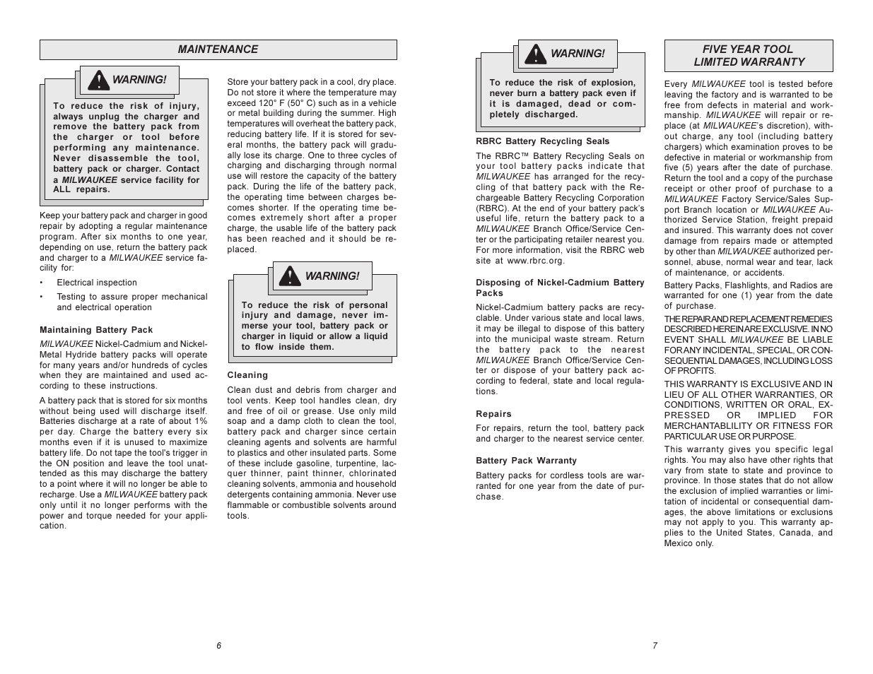 Milwaukee 48-59-0255 User Manual | Page 4 / 11