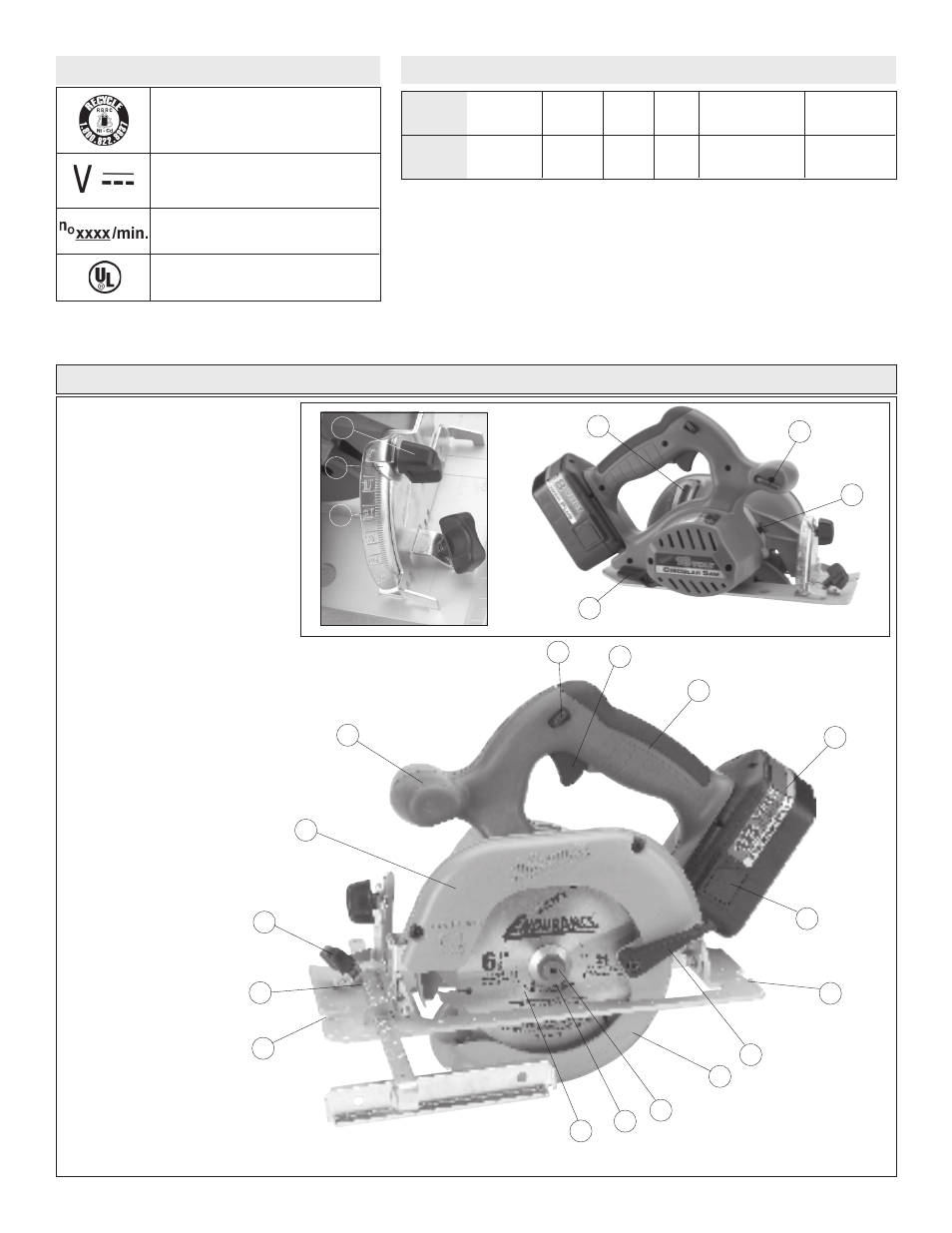 Milwaukee 18 VOLT CIRCULAR SAW User Manual | Page 5 / 32