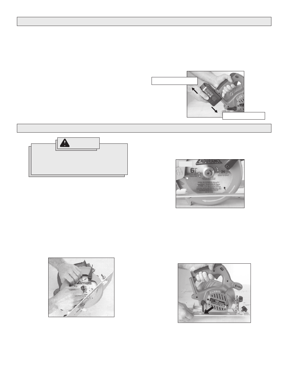 Milwaukee 18 VOLT CIRCULAR SAW User Manual | Page 6 / 32