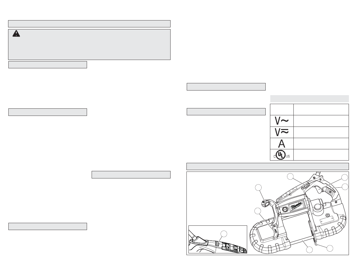 Milwaukee 6230N User Manual | Page 2 / 13