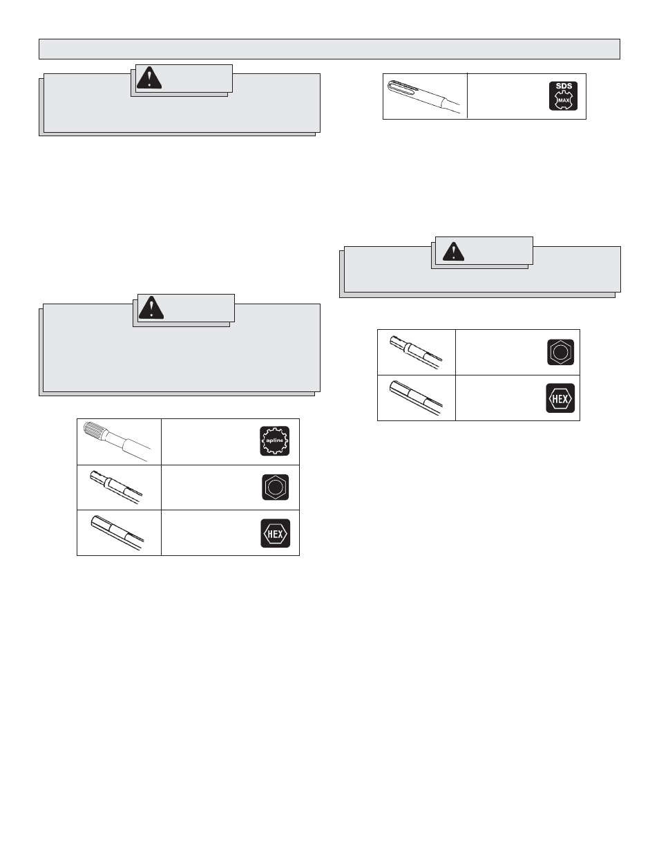 Milwaukee Rotary Hammer User Manual | Page 6 / 32