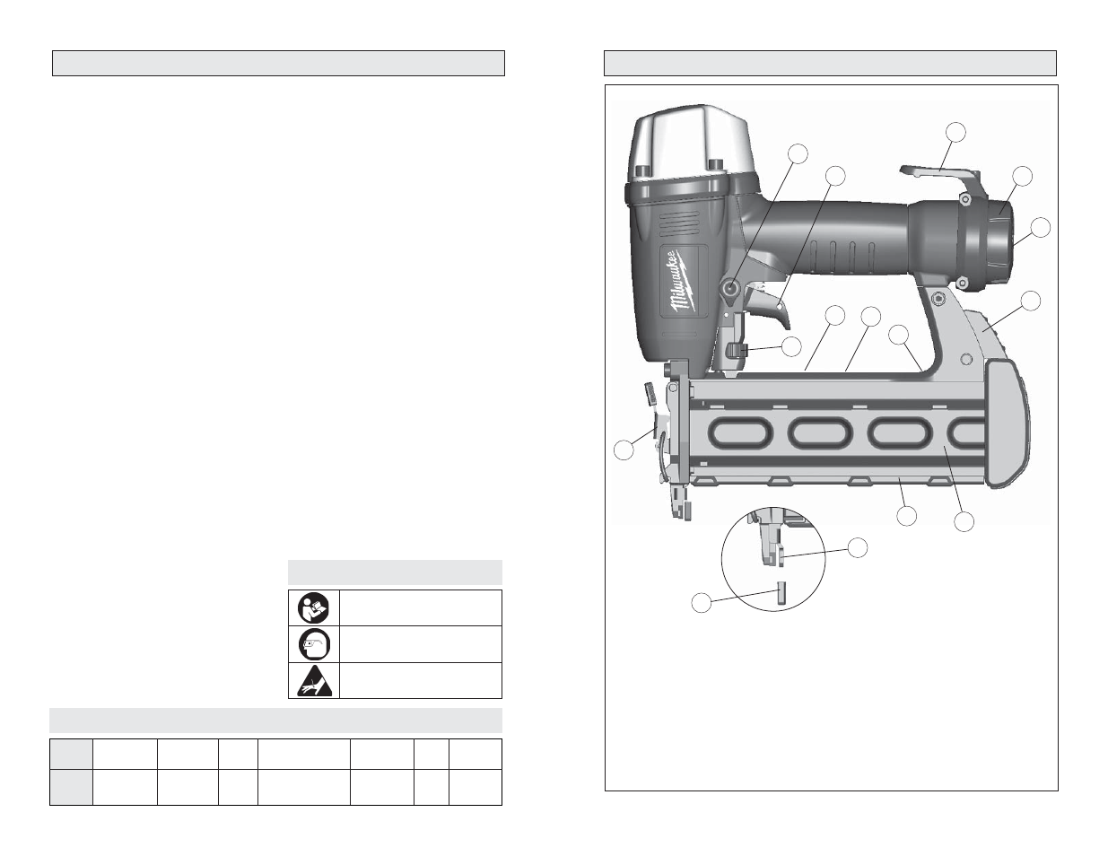 Milwaukee 7150-21 User Manual | Page 19 / 25