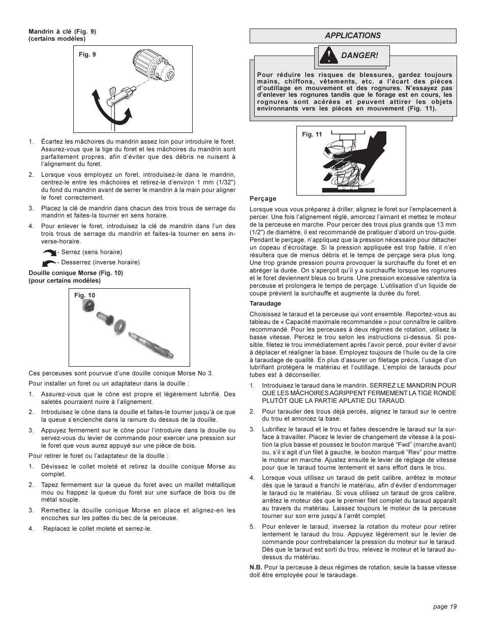Milwaukee 4262-1 User Manual | Page 19 / 32