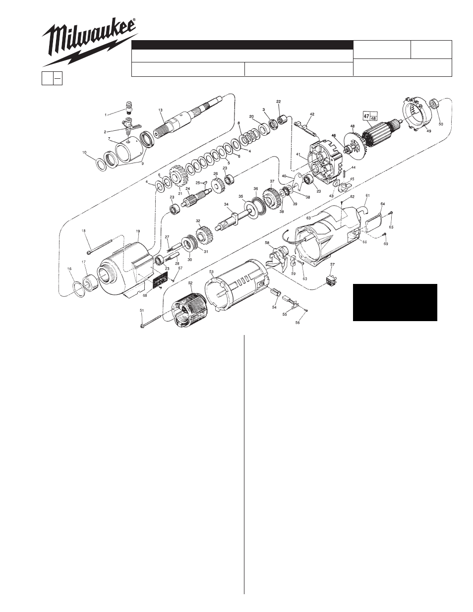 Milwaukee 4004-55 User Manual | 2 pages