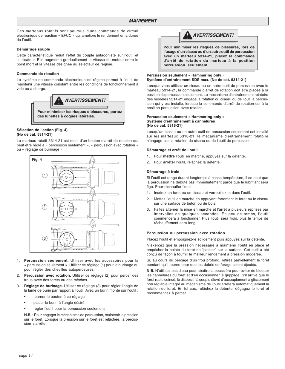 Milwaukee 1-1/2" User Manual | Page 14 / 28
