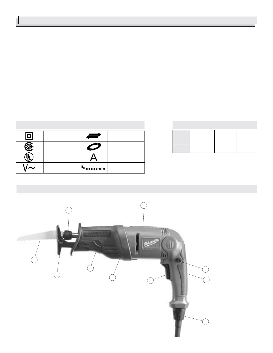 Milwaukee 6524-21 User Manual | Page 4 / 28
