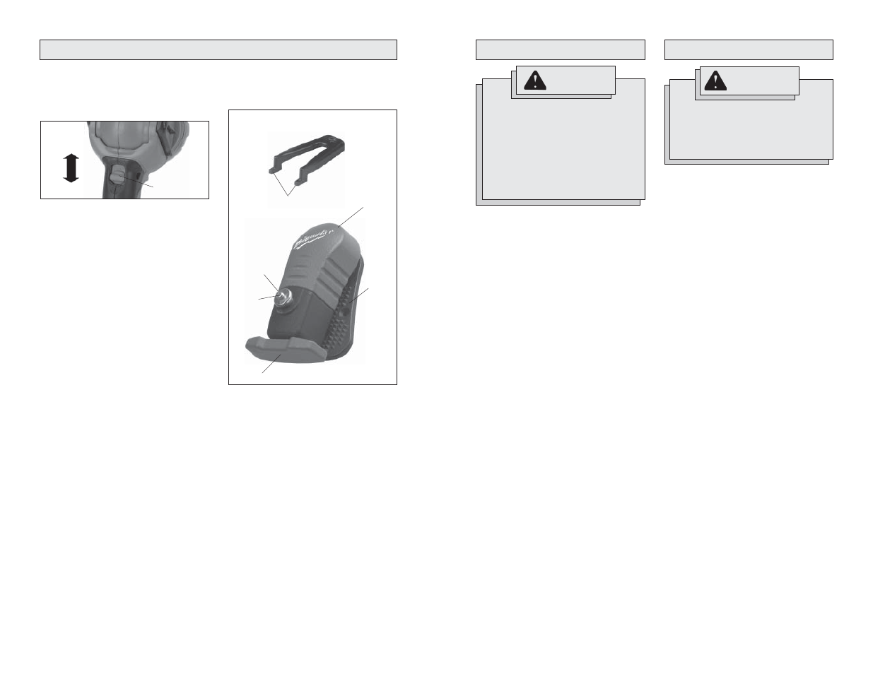 Milwaukee worklight User Manual | Page 3 / 9