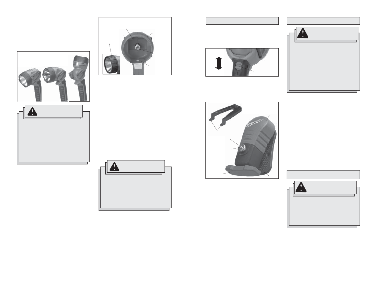 Milwaukee worklight User Manual | Page 5 / 9