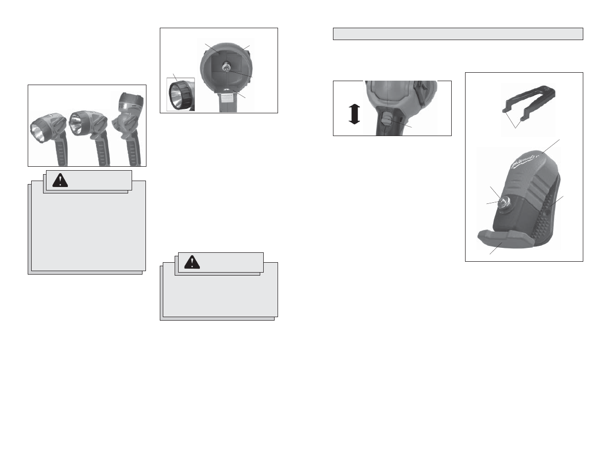 Milwaukee worklight User Manual | Page 7 / 9