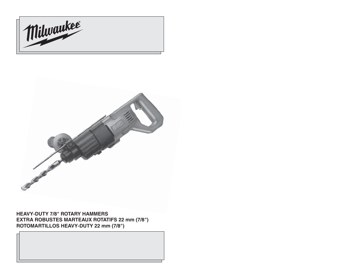 Milwaukee 5368-22 User Manual | 17 pages