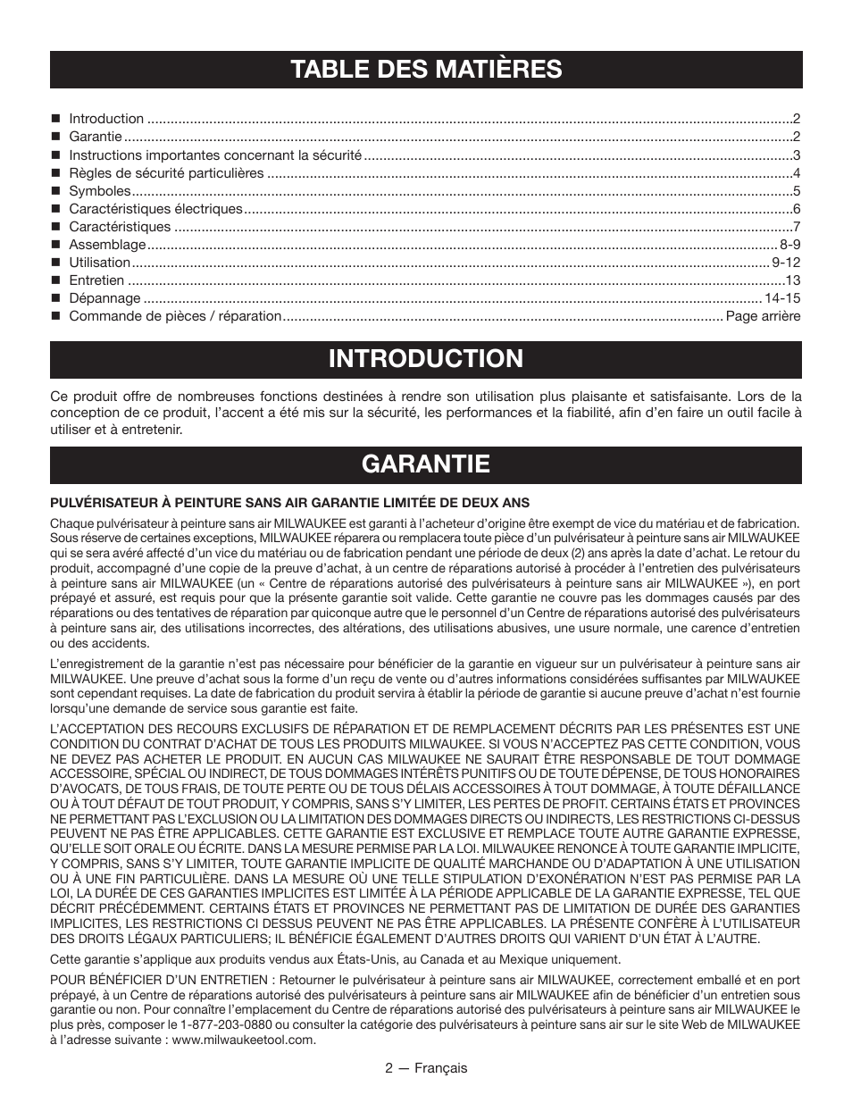 Milwaukee M4910-20 User Manual | Page 20 / 48
