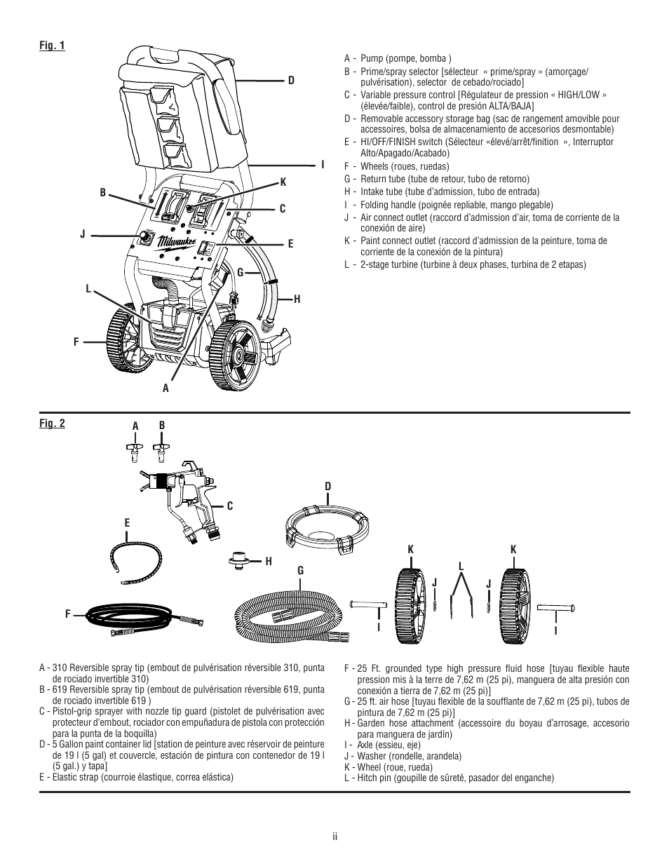 Milwaukee M4910-20 User Manual | Page 3 / 48