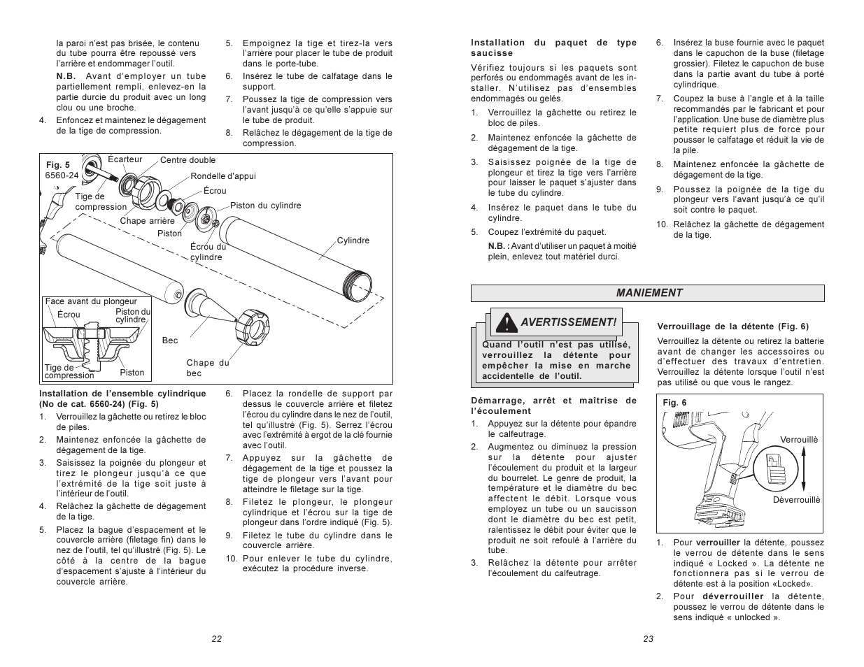 Milwaukee 6560 Series User Manual | Page 12 / 21