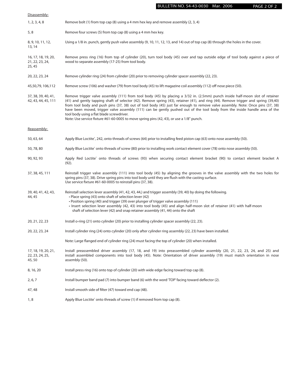 Milwaukee 7120-21 User Manual | Page 3 / 4